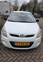 Hyundai i20 - benzine - 1.2 - 2010 - Wit, Auto's, Voorwielaandrijving, 450 kg, 31 €/maand, 4 cilinders