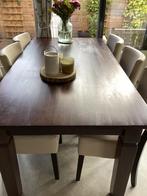 Eettafel koloniaal, Huis en Inrichting, Tafels | Eettafels, Ophalen, Gebruikt, 50 tot 100 cm, 150 tot 200 cm