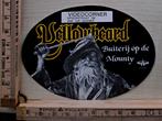 Vintage sticker Videotheek Yellowbeard Videocorner Gennep, Ophalen of Verzenden, Zo goed als nieuw, Overige typen