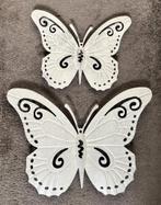 2 Decoratie Muur Vlinders, Ophalen of Verzenden, Zo goed als nieuw