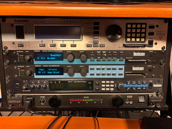 Lexicon PCM 81 met Dual FX card, Muziek en Instrumenten, Effecten, Gebruikt, Ophalen of Verzenden