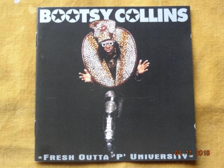 Bootsy Collins -  Fresh outta p University  (CD), Cd's en Dvd's, Cd's | R&B en Soul, Zo goed als nieuw, Soul of Nu Soul, 1980 tot 2000