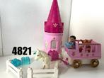 Lego Duplo  4821   -  Prinses Koets met Paard, Kinderen en Baby's, Speelgoed | Duplo en Lego, Duplo, Gebruikt, Ophalen of Verzenden
