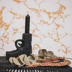 Gun kandelaar NIEUW, Overige materialen, Zwart, Nieuw, Ophalen of Verzenden