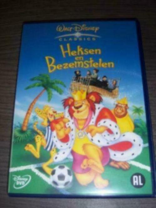 Walt Disney Classics Heksen en Bezemstelen in goede staat, Cd's en Dvd's, Dvd's | Tekenfilms en Animatie, Amerikaans, Tekenfilm