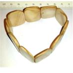 Parelmoer Armband Natuurlijke Armbanden Mineralen Stenen, Ophalen of Verzenden, Nieuw