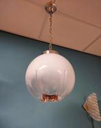 Vintage Murano Mazzega Hanglamp Plafondlamp Lamp Italië, Gebruikt, Ophalen of Verzenden, Nvt, Minder dan 50 cm