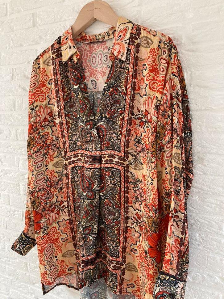 Prachtige Dames Tuniek Blouse van Summum maat S 36, Kleding | Dames, Blouses en Tunieken, Zo goed als nieuw, Maat 36 (S), Ophalen of Verzenden