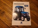 Tractor folder New Holland TNV serie, Boeken, Catalogussen en Folders, Ophalen of Verzenden, Zo goed als nieuw