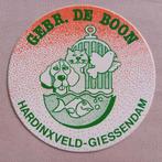 Oude sticker.  Gebr.DE BOON. Hardinxveld-Giessendam., Ophalen of Verzenden, Zo goed als nieuw, Overige typen