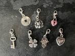 Diverse bedeltjes voor aan armband te koop zilverkleurig, Overige merken, Overige materialen, Ophalen of Verzenden, Zo goed als nieuw