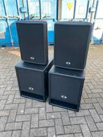 Dynacord D-lite Actieve Set - 15" Sub, 12" Top, Overige merken, Gebruikt, Overige typen, Ophalen of Verzenden