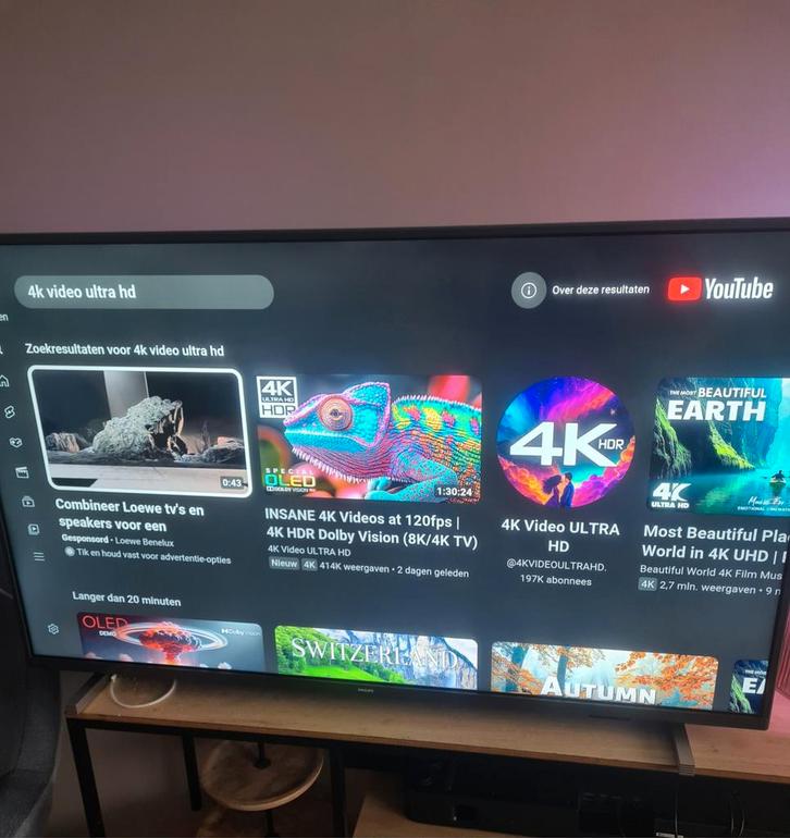 Philips smart tv 43 inch, Audio, Tv en Foto, Televisies, Zo goed als nieuw, 100 cm of meer, Philips, 50 Hz, Ophalen of Verzenden