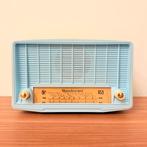 ZELDZAME VINTAGE BUIZENRADIO WUNDERCART A59 LICHTBLAUW RADIO, Verzenden