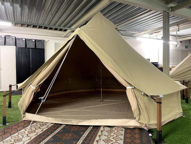 Bell tent 400 - Topkwaliteit, Caravans en Kamperen, Tenten, tot en met 6, Nieuw, Ophalen of Verzenden