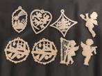 8 Kerst Wand decoratie /  ornamenten van circa 1960, Ophalen of Verzenden, Zo goed als nieuw