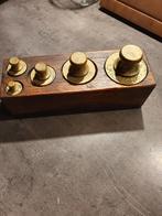 Zware antieke grote gewichtenblok in zeer goede staat..., Antiek en Kunst, Curiosa en Brocante, Ophalen of Verzenden