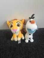 Shell disney knuffels, frozen olaf en lion king (NIEUW), Ophalen of Verzenden, Nieuw, Overige typen
