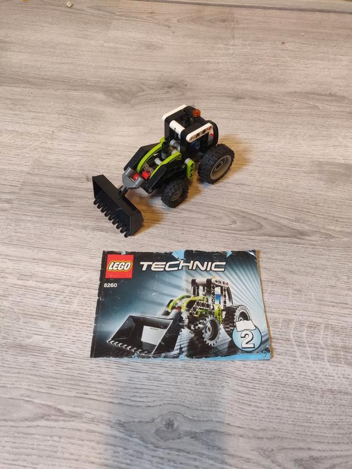 Lego Technic Tractor 8260, Kinderen en Baby's, Speelgoed | Duplo en Lego, Gebruikt, Lego, Complete set, Ophalen of Verzenden