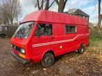 Camper Volkswagen LT 40 AD Verhoogd dak 1990| Diesel, Caravans en Kamperen, Buscamper of Camperbus, Koelkast, Volkswagen, Kluisje