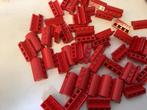 Lego steen aangepast 2x4x1 1/3 gebogen bovenkant rood, Ophalen of Verzenden, Gebruikt, Losse stenen, Lego