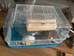 Hamsterkooi 2 verdiepingen incl alle toebehoren, Dieren en Toebehoren, Knaagdieren en Konijnen | Hokken en Kooien, Kooi, Minder dan 75 cm