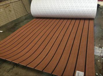 Boot vloer - teak - 900x2400x6mm beschikbaar voor biedingen
