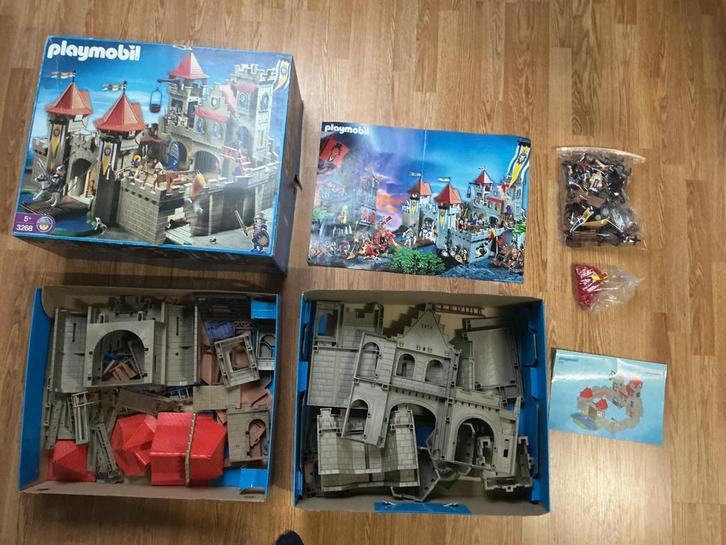 Playmobil set 3268 Koningskasteel, Kinderen en Baby's, Speelgoed | Playmobil, Zo goed als nieuw, Complete set, Ophalen of Verzenden