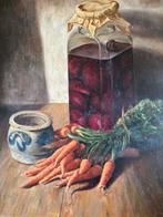 Schilderij broodschilder, Ophalen