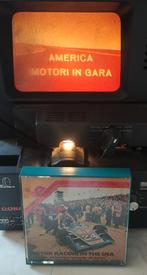 super 8  MOTOR RACING IN THE USA  60 meter engels sound, Ophalen of Verzenden, 8mm film
