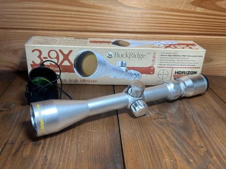 Buckridge 3-9x40 Richtkijker Stainless, Sport en Fitness, Schietsport-accessoires, Zo goed als nieuw, Ophalen of Verzenden