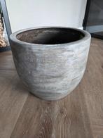 Bloempot Alaska D33 H31 cm - Stijlvol!, Rond, Tuin, Zo goed als nieuw, Minder dan 40 cm