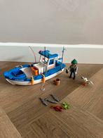 Playmobil vissersboot, boot met toebehoren, Ophalen of Verzenden, Zo goed als nieuw