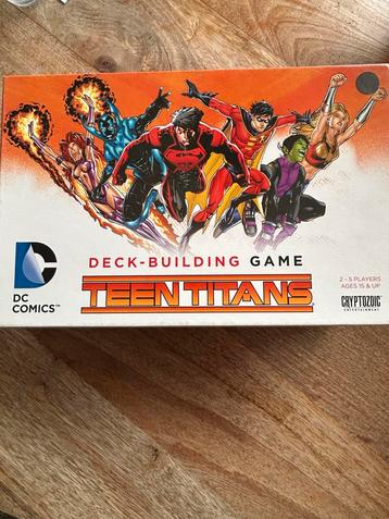 Teen Titans Deckbuilding Game beschikbaar voor biedingen