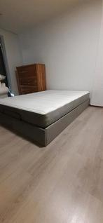 Opbergbed 140x200, Ophalen, Tweepersoons, 140 cm, Zo goed als nieuw