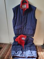 2 bodywarmers, dames en heren, Ophalen of Verzenden, Gedragen, Maat 52/54 (L), Blauw