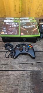 Xbox 360 console, controller en 4 spellen, Ophalen of Verzenden, Gebruikt, Met 1 controller