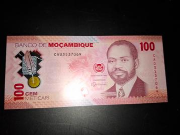 ### Mozambique 100 meticals 2024 ### beschikbaar voor biedingen