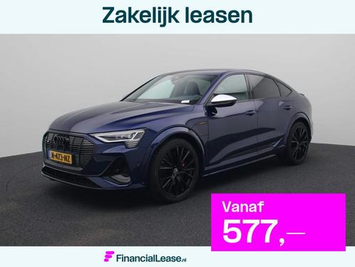 Audi e-tron Sportback S quattro 95 kWh | 96% SOH | 500PK | S, Auto's, Audi, Bedrijf, Lease, Financial lease, e-tron, ABS, Achteruitrijcamera