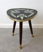 Vintage bijzettafel niertafel Rockabilly tafel plantentafel, Ophalen of Verzenden, Gebruikt, Vintage bijzettafel retro plantentafel Rockabilly Fifties