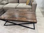 Houten salontafel Richmond Interiors, Huis en Inrichting, Ophalen, Gebruikt, 100 tot 150 cm, 50 tot 100 cm