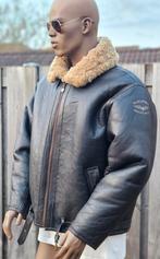 Pall Mall / PME zware leren sheepskin lammycoat jas (XXXL), Kleding | Heren, Jassen | Winter, Ophalen of Verzenden, Zo goed als nieuw