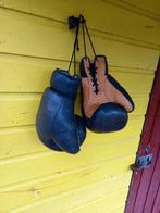 Set vintage leren bokshandschoenen, Ophalen of Verzenden, Huis en Inrichting