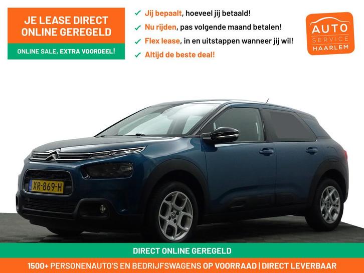 Citroën C4 Cactus 1.2 PureTech Feel Carplay, Android Auto,, Auto's, Citroën, Bedrijf, Te koop, C4 Cactus, ABS, Achteruitrijcamera