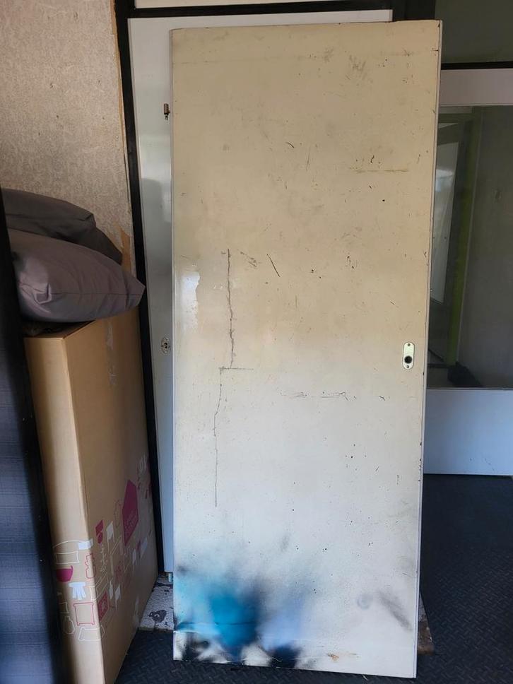 Gratis op te halen - binnendeur, Doe-het-zelf en Verbouw, Deuren en Horren, Gebruikt, Binnendeur, 200 tot 215 cm, Ophalen