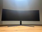Samsung 49" curved QLED gaming monitor (LC49HG90), Computers en Software, Gebruikt, 101 t/m 150 Hz, Hoofdtelefoonaansluiting, 49" (curved)