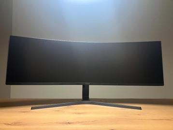 Samsung 49" curved QLED gaming monitor (LC49HG90) beschikbaar voor biedingen