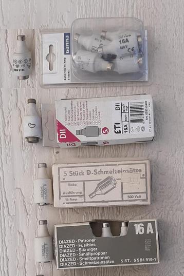 Zekeringen Meterkast 16 Ampère 24 stuks beschikbaar voor biedingen