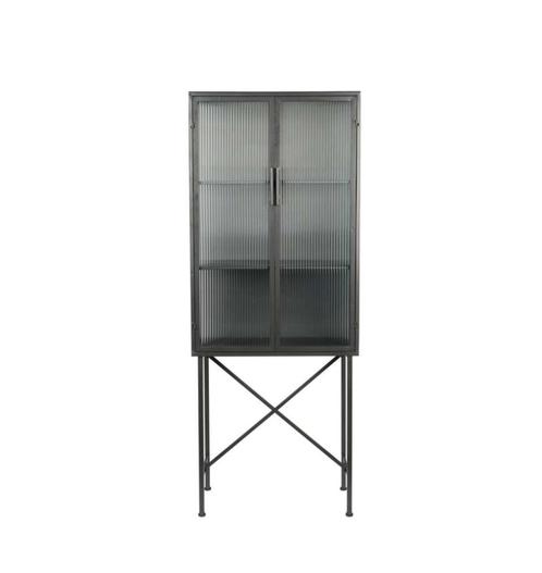 Dutchbone vitrinekast Boli | Van €749, nu -50%, Huis en Inrichting, Kasten | Vitrinekasten, Nieuw, 25 tot 50 cm, Glas, Ophalen of Verzenden