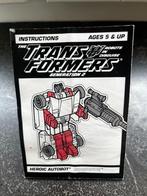 Transformers G2; Canadese instructie boekje Sideswipe, G1, Ophalen of Verzenden, Gebruikt, Autobots